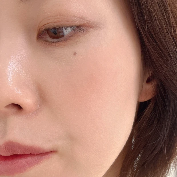 マック パウダーキス リップ＋チークムース 仕上がり