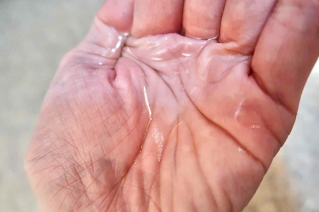 ソフティモ スピーディクレンジングオイルのテクスチャー