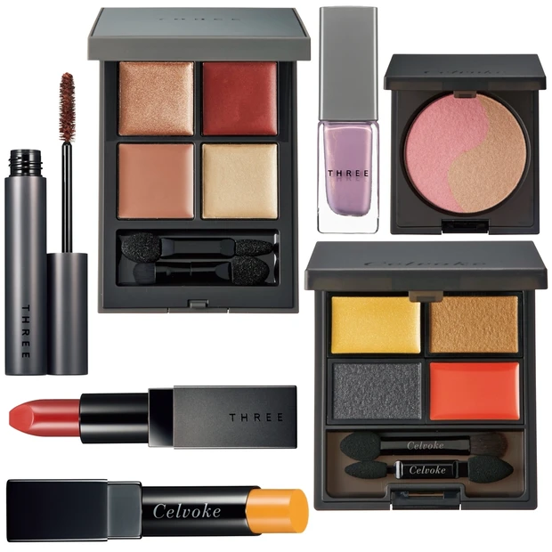 今っぽい洒落顔になれる！ THREE＆セルヴォークの新作を全部見せ