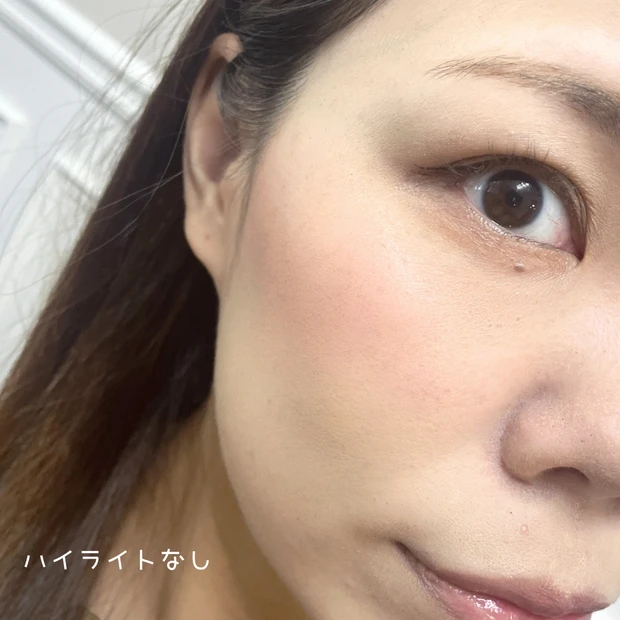 エナモル ハイライト ハイライター 新色  ライラック 塗るジュエリー ビフォーアフター