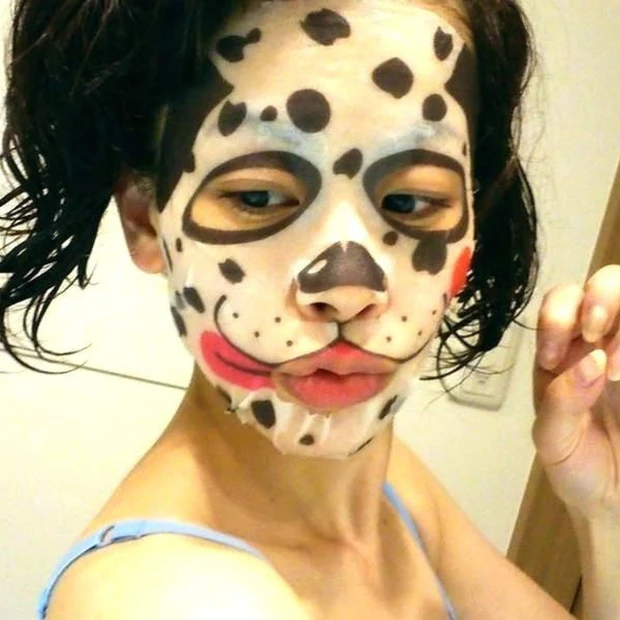 SNSウケ抜群！ コスプレ感覚で楽しめる！ おもしろシートマスク【初級～…