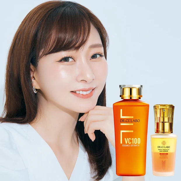 透明感にもハリツヤ感にも差がつく ドクターシーラボ®の名品コンビで、石井…