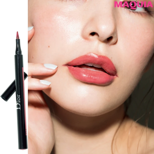 顔が下ぶくれに見えるときは「ティントライナー」で切開メイク