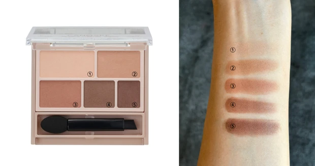 パーフェクトマルチアイズ 05　イエベ秋　おすすめ　アイシャドウ　アイパレ　スウォッチ