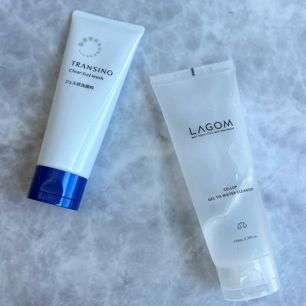 トランシーノ・ラゴム・ジェル洗顔