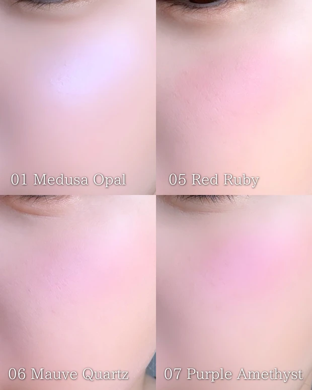 【SHISEIDO】 新作マルチパウダー ブルベ向きカラー４色スウォッチ＆比較レビュー！_10