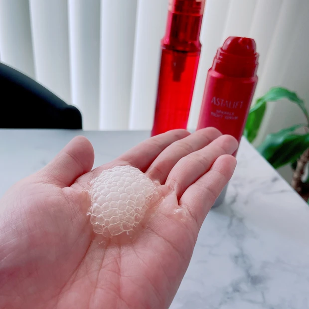 【赤のチカラで猛暑に勝つ！！】アスタリフト新商品「スパークル タイト セラム」で毛穴ケア✨_2_2