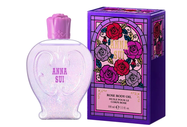 アナ スイクリスマスコフレ2025_アナ スイ ローズ ボディオイル