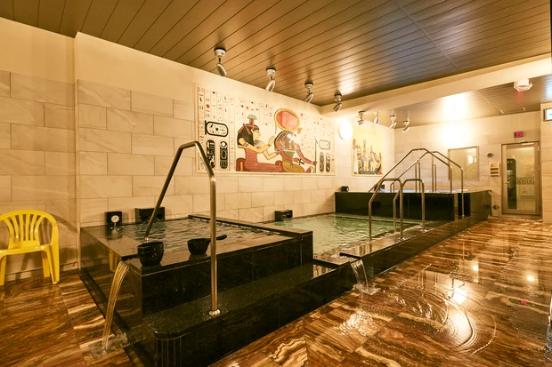 六本木　西麻布　テルマー湯　エジプト　湯船　水風呂
