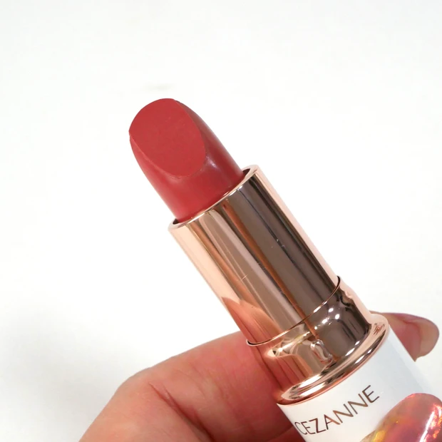 CEZANNE セザンヌ 新作 ラスティングステイリップカラー 03 コーラルピンク
