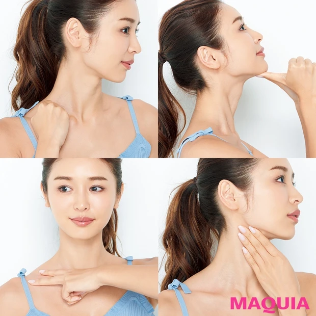 寝て押すだけで顔が小さく!? 小顔になる土台をつくるマッサージテクを伝授