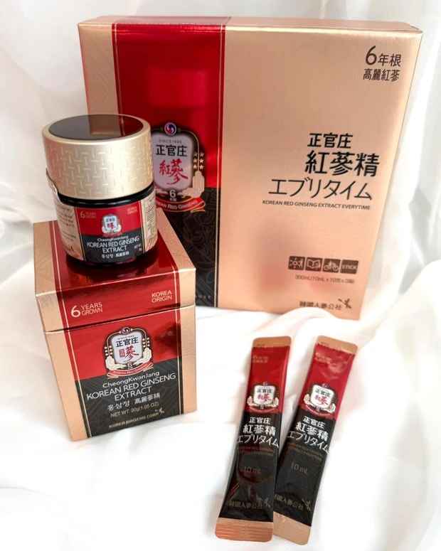 正官庄 紅参精エブリタイム、正官庄 紅参エキス