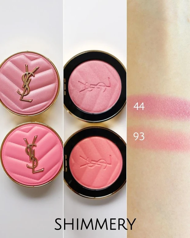 未使用 イヴサンローラン YSL チーク93 イヴ・サンローランのパウダーチーク「YSL メイクミーブラッシュ