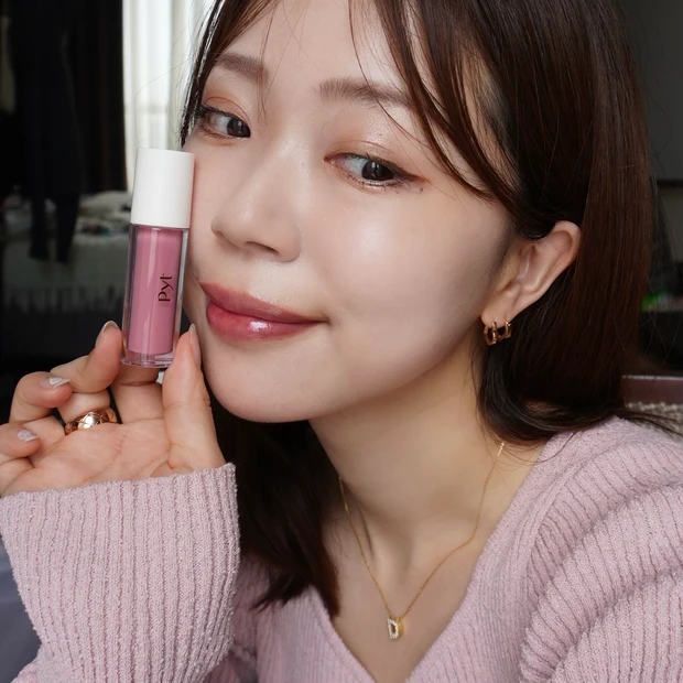 2025MYベスコスリップ⑤Pyt(ピュット)ゲンバ リップティント 03 ピンクレモネードティント