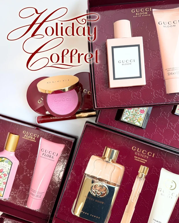 グッチ ビューティのホリデーをスウォッチ！ 豪華限定セットが