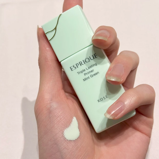 マキアサロン エスプリーク トリプル ラスティング プライマー ミントグリーン