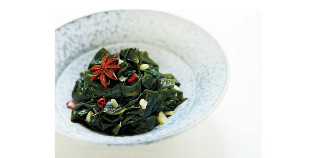 低カロリーのわかめを台湾風に