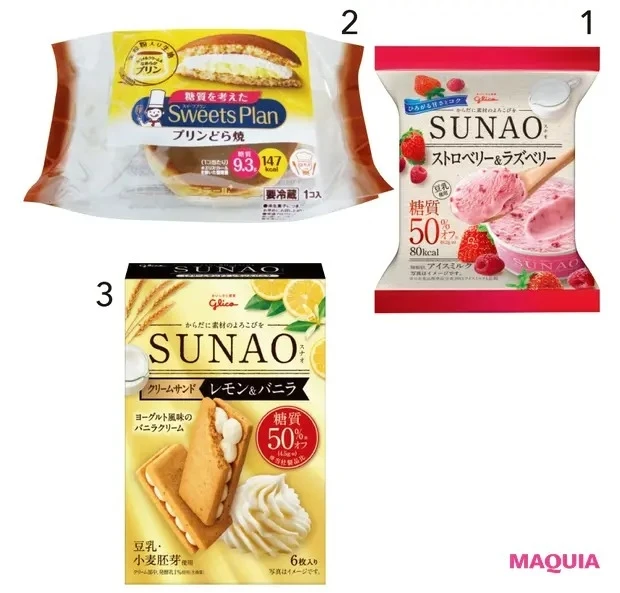 Q ギルティフリーなコンビニおやつが知りたい！ A 糖質オフのロカボなおやつが大人気