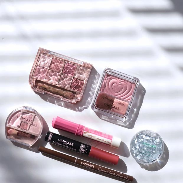 【ブルベ冬のメイクレシピ】CANMAKEで今っぽ華やかメイク