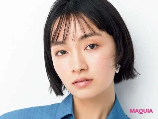 1. 透けバングの時は抜け感オレンジ眉