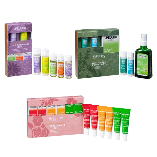 ヴェレダのコフレは3種のボディケアセット！ 毎年好評のミニサイズの詰め合わせも【クリスマスコフレ2025】