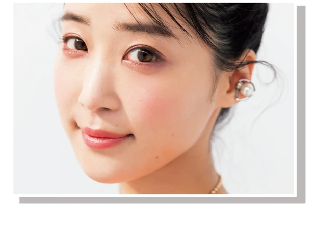 低い鼻こそチャームポイント！ 休井さんのピュアな甘さの根源