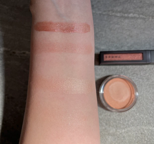 THREE  スリー ユナイテッドフルイドアイカラーI02 グラムトーンカラーカスタードI01 限定 イセタンメイクアップパーティ2024 アイシャドウ　ハイライト メイパ