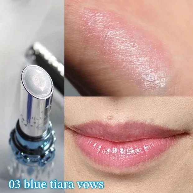 「ジルスチュアート サムシングピュアブルー マイリップス」のスウォッチ画像