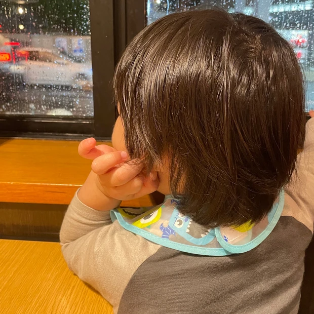 オーダーは息子の髪色⁉︎夏に向けてカラーチェンジ⭐︎わがままオーダーに応えていただきました♪【ヘアメンテナンス】_2_3