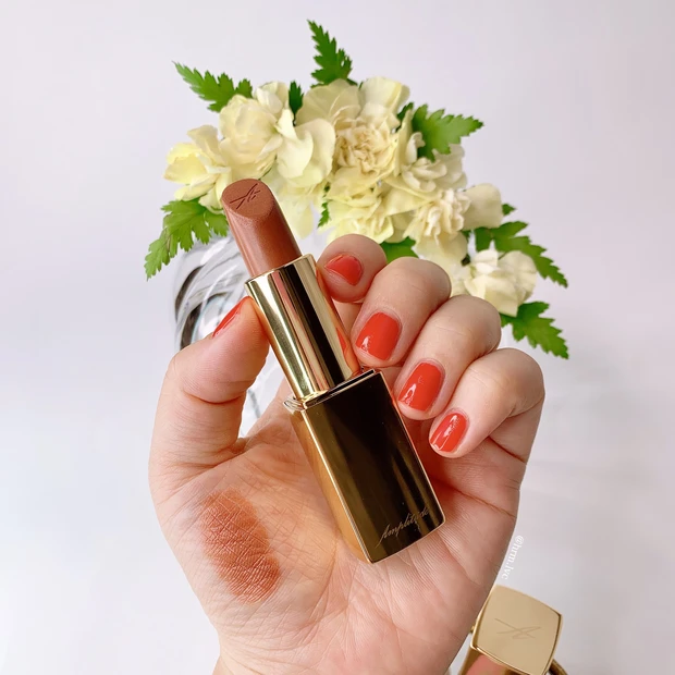 Amplitude アンプリチュード コンスピキュアス リップス 16 メタリックブラウンベージュ