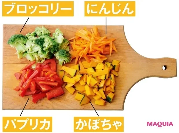 【美容スープレシピ】緑黄色野菜たっぷりで抗酸化パワー絶大 「かぼちゃとブロッコリーのオイスターソーススープ」材料