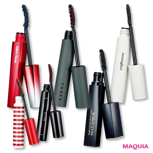 なりたい顔はマスカラでつくる！ 新作ボリューム＆カラーマスカラ6選