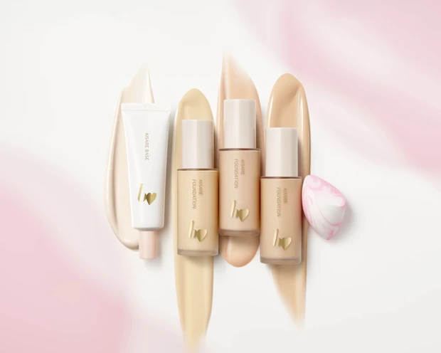 b idol(ビーアイドル)愛されファンデ、愛されベース、べビパフ