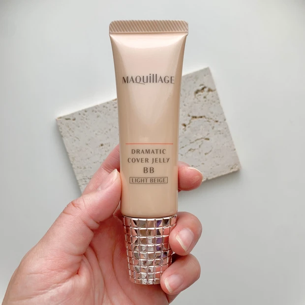 【マスクにつきにくい】カバー力だけでなくツヤも透明感も!! MAQUILLAGE［マキアージュ］ ドラマティック カバージェリー BB【石けんオフ】_6