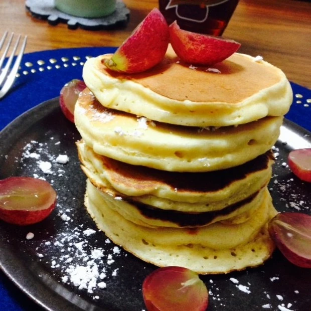 手作りチーズで美腸を目指す！有名店に負けないふわふわパンケーキレシピ♡