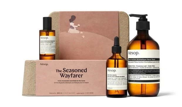 【プレゼントにおすすめ】Aēsop(イソップ)のギフトキットコレクション_シーズンド ウェイファラー ¥10400