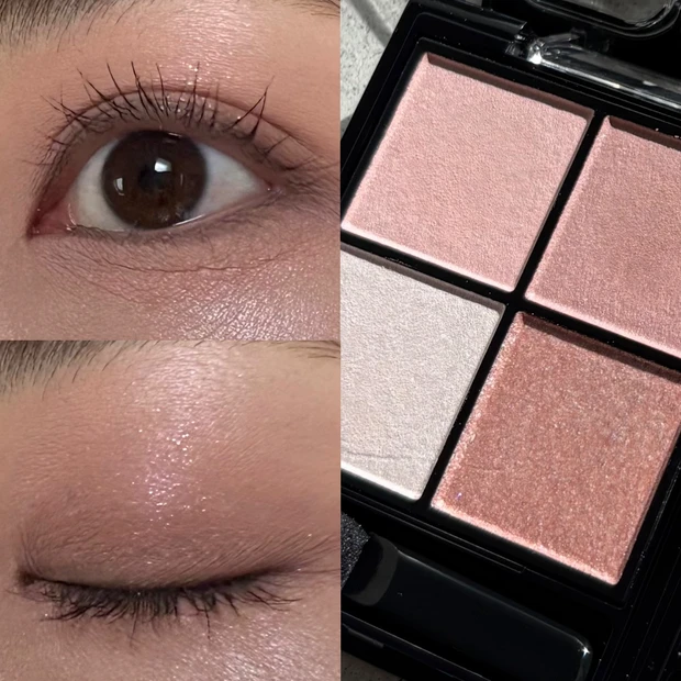 【イエベ・ブルベ比較】KATE新作とコスメデコルテ 春の透け感アイシャドウレビュー_2