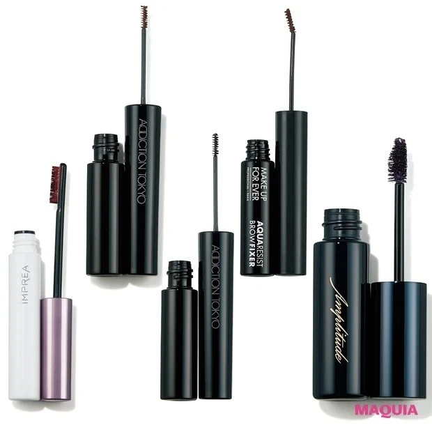 トレンド眉 パープル ブラウン プラム 眉用カラーマスカラ