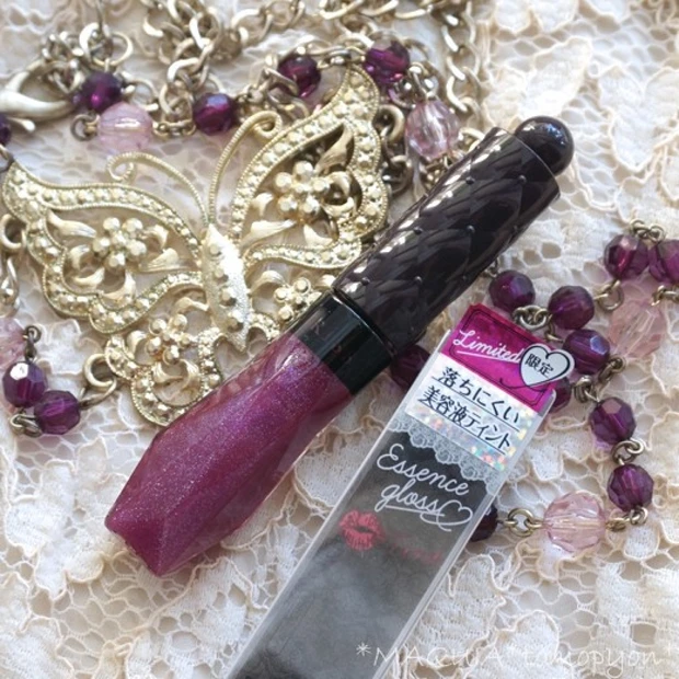 パープル×ブルーラメのティントグロス❤kiss❤エッセンスグロスＸ