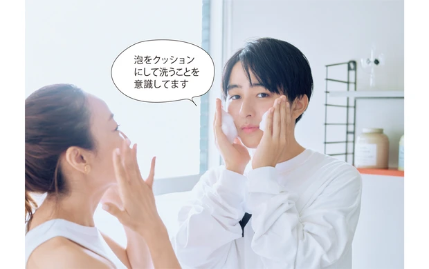 洗顔だけで肌がこんなにも変わることに感動！