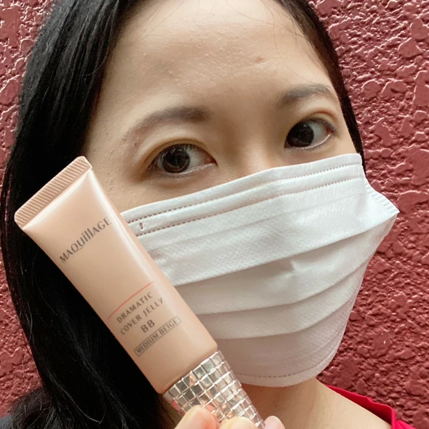 《マスクメイク》MAQuillAGEのジェリーBBがマスクにつきにくい!マスク生活の必需品_5
