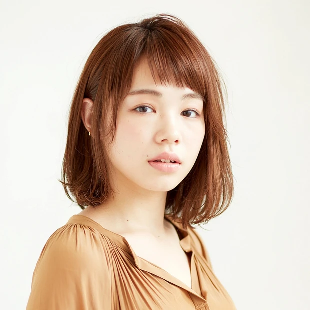 ノンパーマで柔らかニュアンス。大人感キープのおしゃれなショートバングボブ