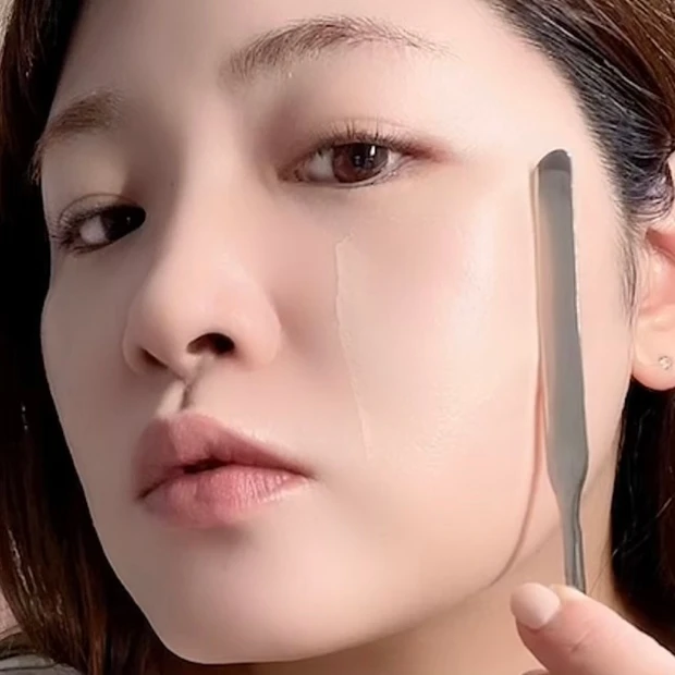 メイク用スパチュラ　使い方