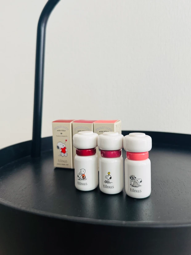 tilnus × PEANUTSコラボのサンリットパールティント