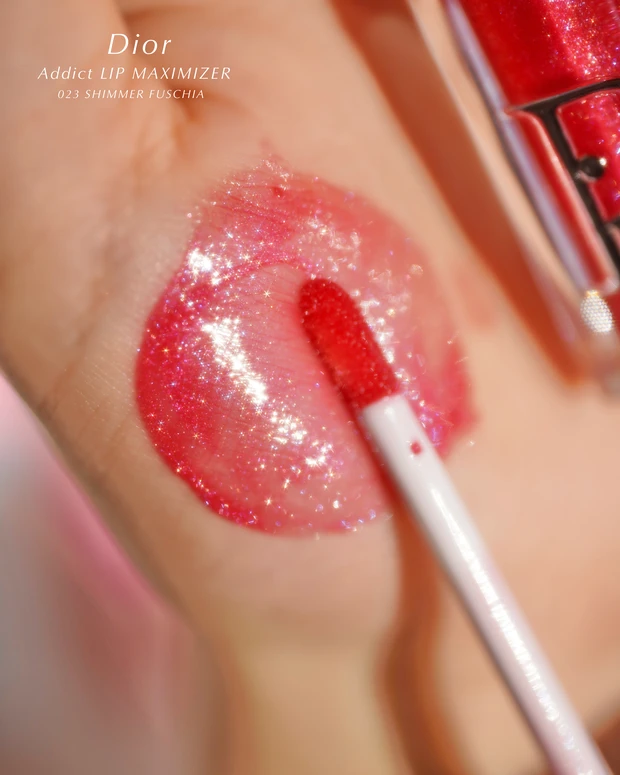 ブルベ夏の私がこよなく愛するマキシマイザーはこれ！アディクトリップマキシマイザー 023 シマーフューシャをレビュー✨_1_2