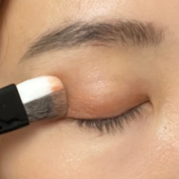 花王「AUBE」のブラシひと塗りシャドウNで東京顔と神戸顔のメイクをしてみた！_8_2