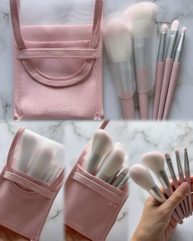 ロムアンド 韓国 romand rom&nd メイク ツール 道具 パフ ブラシ ドンキ 限定 日本 プチプラ ピンク