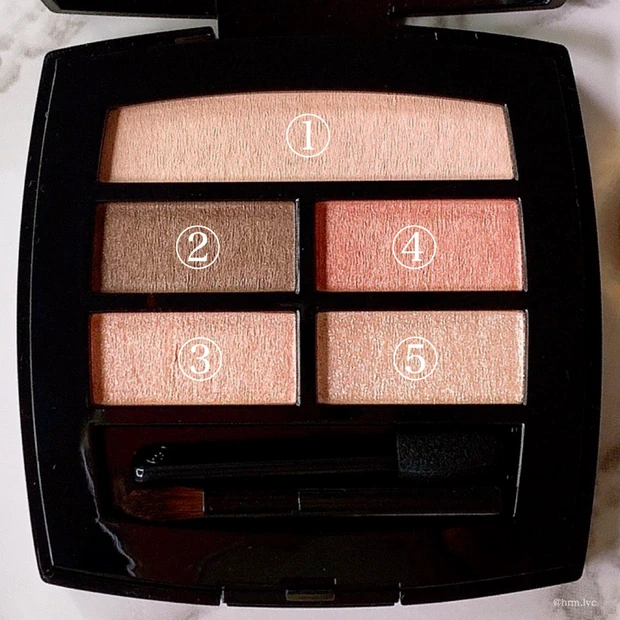 シャネル レ ベージュ パレット ルガール ウォーム シャネル レ ベージュ パレット ルガール ウォーム スウォッチ1