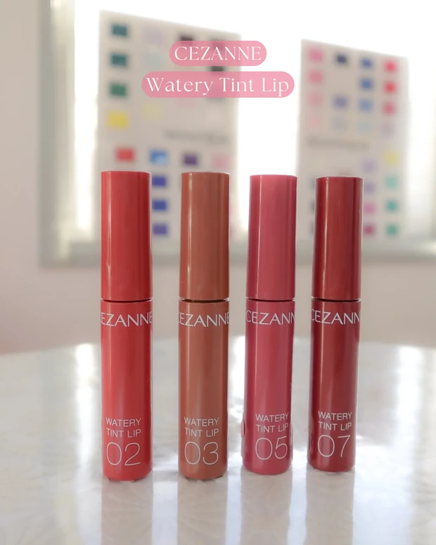 セザンヌ ウォータリーティントリップ パッケージ全体写真