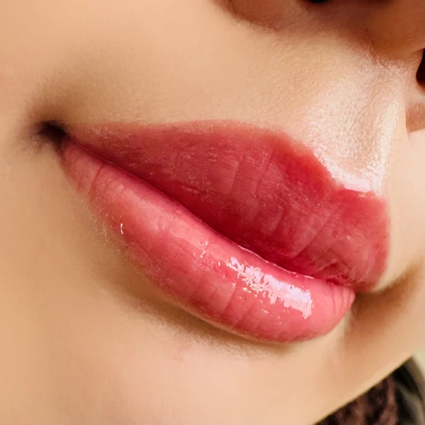 ウォンジョンヨのフォンダンリップの仕上がりイメージ(01 メルティンググレープ)